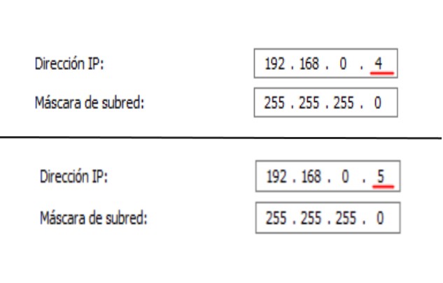 cambio red ip lan router infocomputer